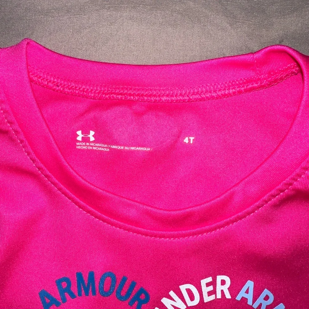 Toddler UA Under Armour 4T Tank Top Athletic Tee 4